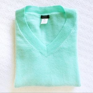 j.crew v-neck cashmere sweater